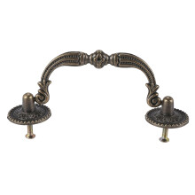 Antique Brass Cabinet Door Drawer Handles 100 Mm