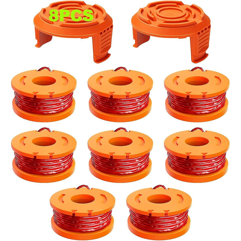 10 Pack Trimmer Spool Line For Worx,(wa0010)replacement Trimmer Spool Line For Worx,trimmer Line Refills 0.065 Inch For Worx,suitable For Worx String