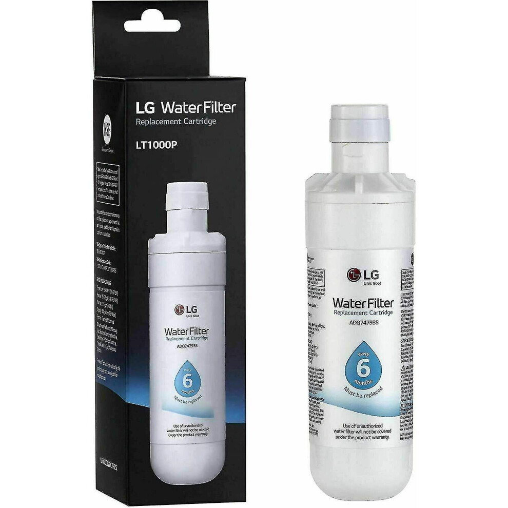1pcs Adq747935 200gallon Capacity Replacement Refrigerator Water Filter Lt1000p Z