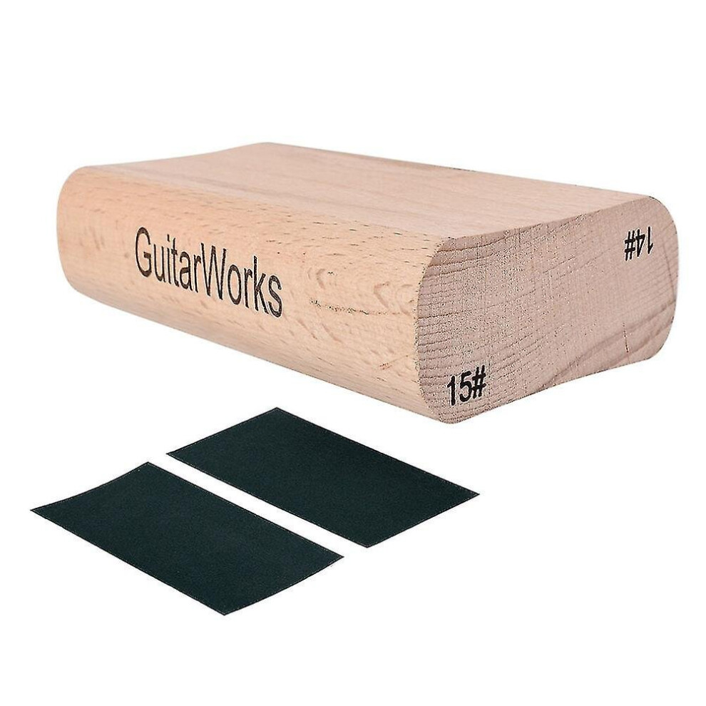 Wood Guitar Radius Sanding Block For Guitar Bass Fret Leveling Fingerboard Luthier Tool Guitar Acce
