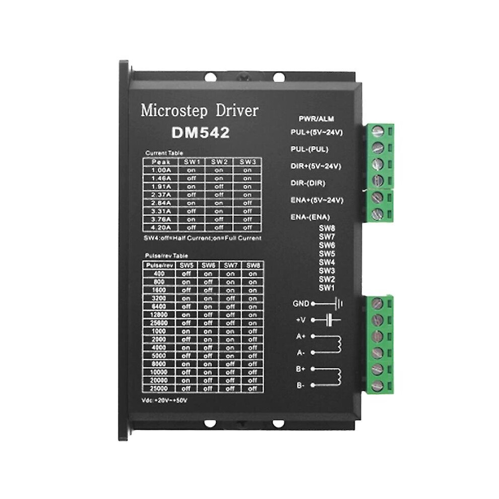 Driver, Dm542 Driver Dsp Digital Driver Board For Nema 17, Nema 23 ,Etc 9468842189511