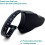 Body Tape Measure, 150cm / 60inch Black Retractable Tape Measure 5