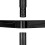Gr8 Home Black 3 Tier Plastic Shelving Unit Storage Racking Shelves 3