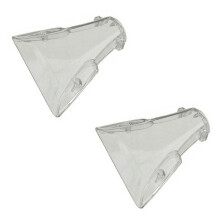 2pcs Transparent Cover For Puzzi 10/1 10/2 8/1 Replacement Upholstery Hand Tool Part Number: 4.130-