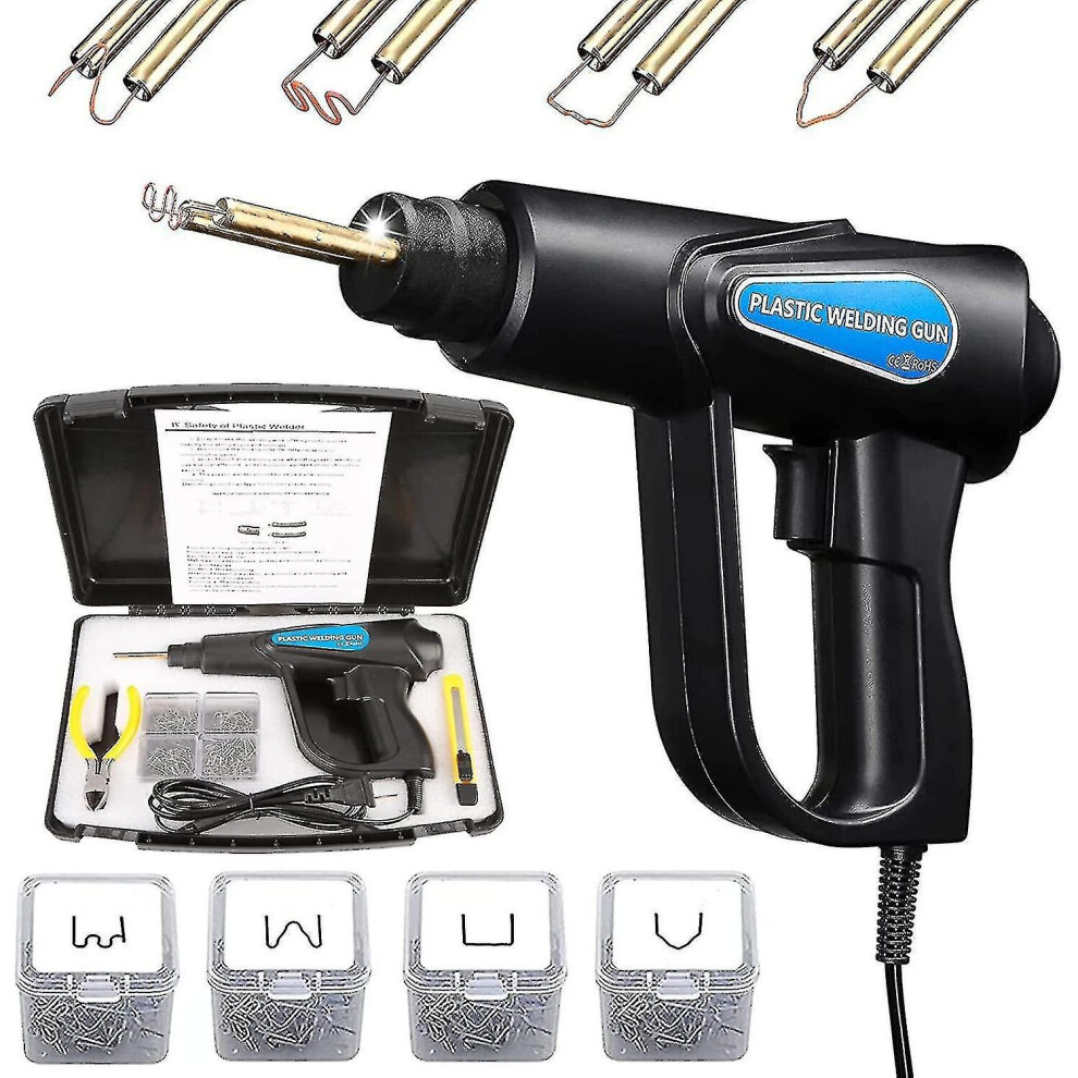 70W Hot Stapler Plastic Welding Machine Car Bumper Repair Kit Plier 4 Wave Staples Welding Repairing Machine 9468842468661
