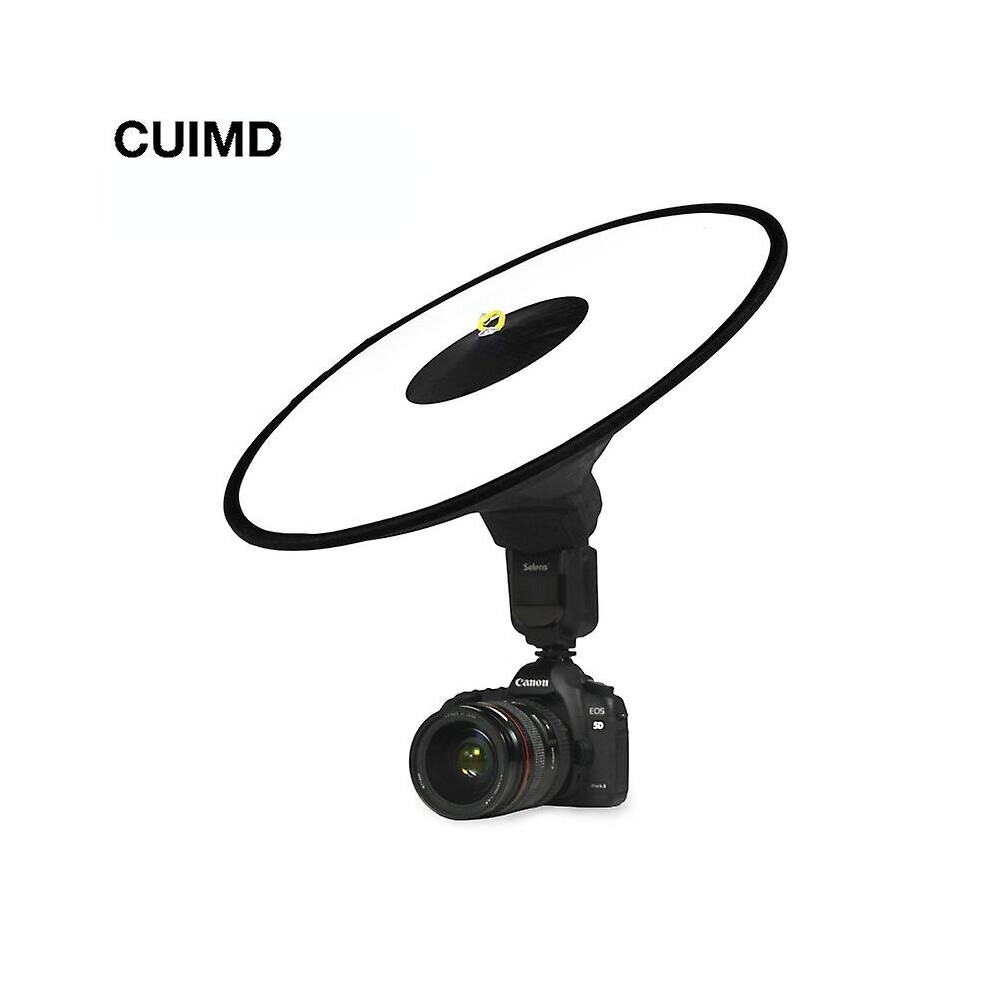 44Cm Collapsible Beauty Dish Flash Diffuser For Speedlite Studio Portrait Catchlights Lightweight Photographic Equipments 9468842468555