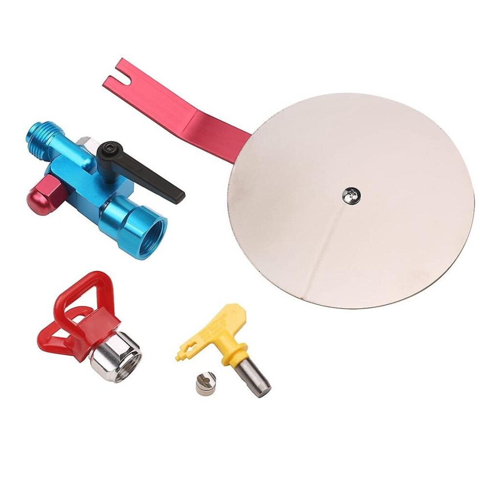 7/8inch Universal Spray Guide Accessory Tool For For Airless Paint Sprayer With Anti-splash Baffle