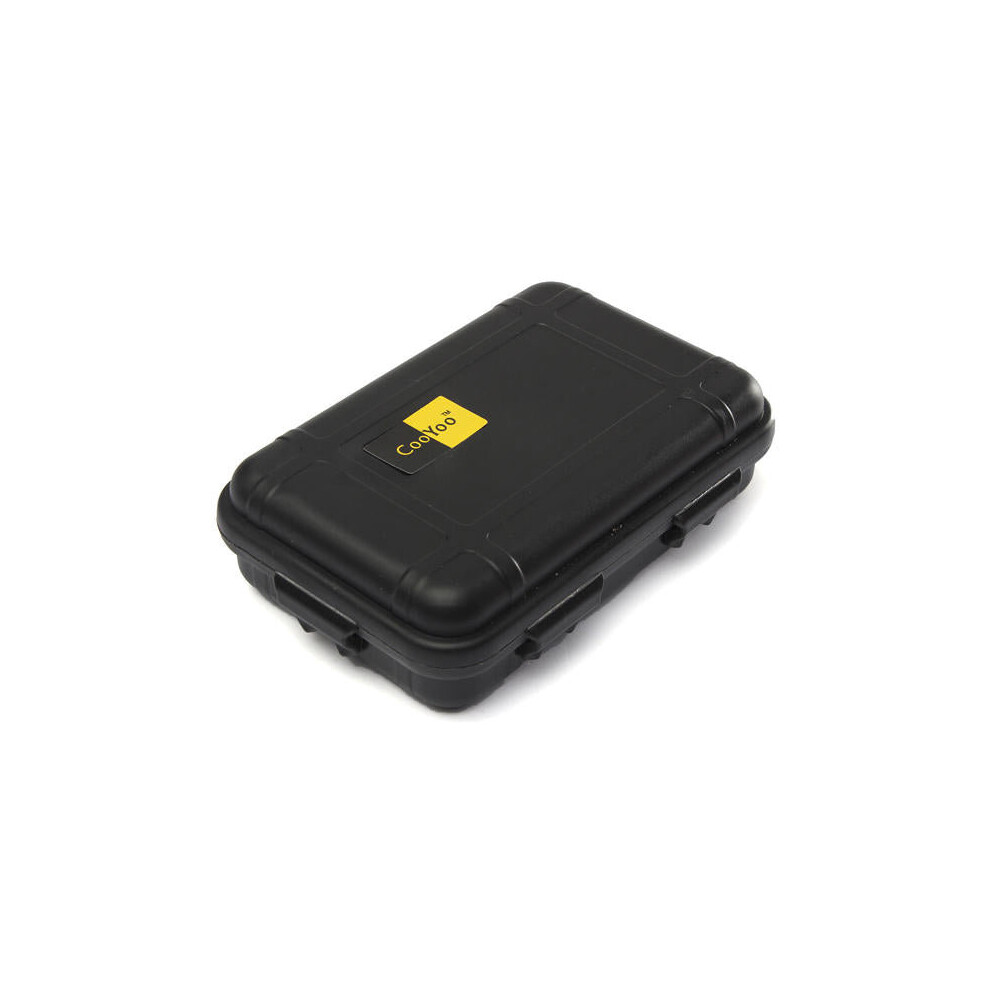(Black) Waterproof Shockproof Airtight Survival Case Container Carry Box 1138392186091