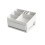(Gray, 2 Layers) 2/3 Layers Storage Box PP Table Tidy Desktop Organizer Drawer Case Makeup Display Holder 8