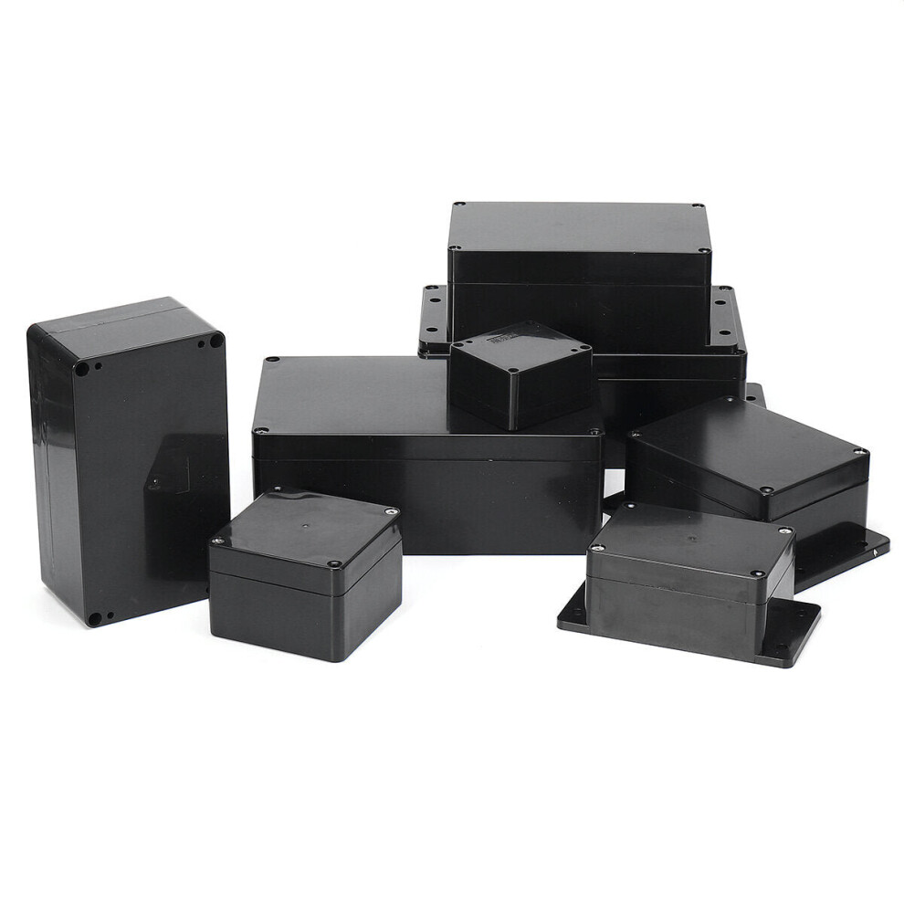 (6) Abs Enclosure Box Electronics Components Project Hobby Case With Screws 1138392189580