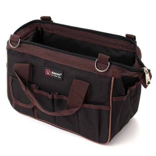 (12 inch) Oxford Fabric Multi Funtional Hardware Tool kit Shoulder Strap Tool Bag Backpack 2