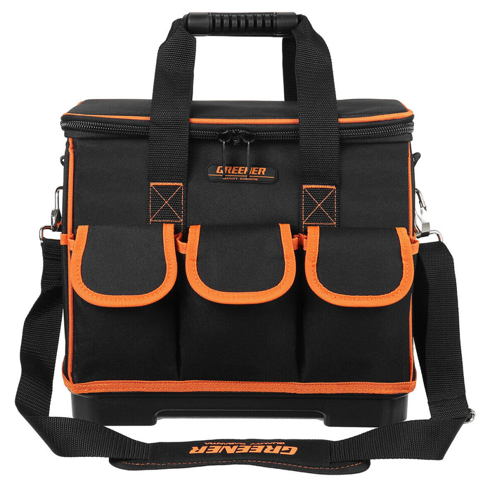(14Inch) 13-20" Heavy Duty Electrician Tool Bags Tool Storage With Handle + Shoulder Strap 1138392190913