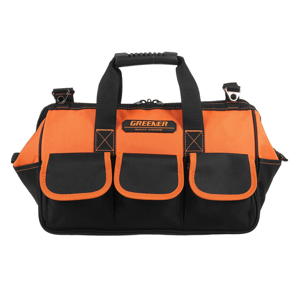 (17Inch) 13-20" Heavy Duty Electrician Tool Bags Tool Storage With Handle + Shoulder Strap 1138392190890