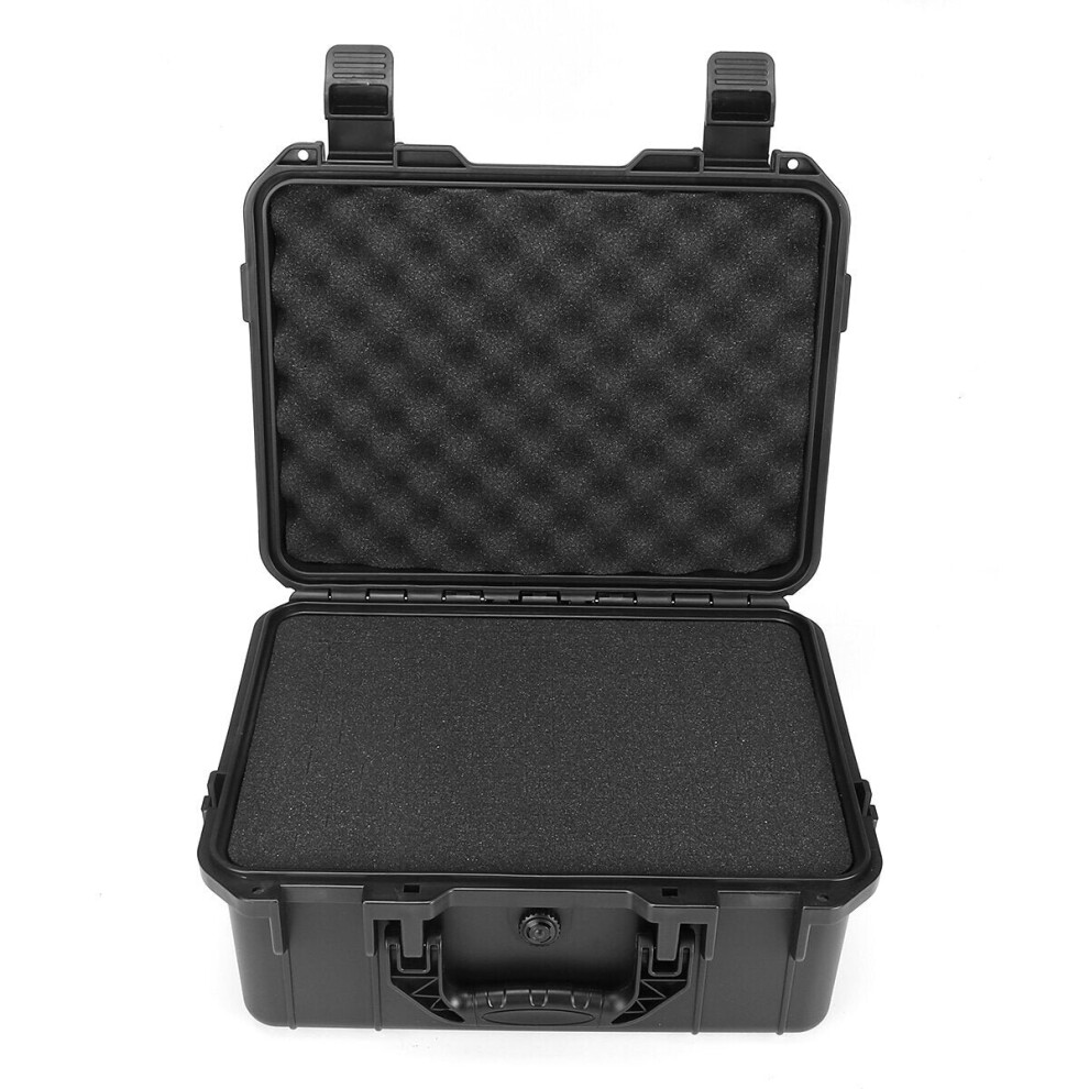 (365*295*115Mm) 1Pc Shockproof Sealed Safety Case Toolbox Airtight Waterproof Tool Box Instrument Case Dry Box With Pre-Cut Foam Lockable 1138392190661