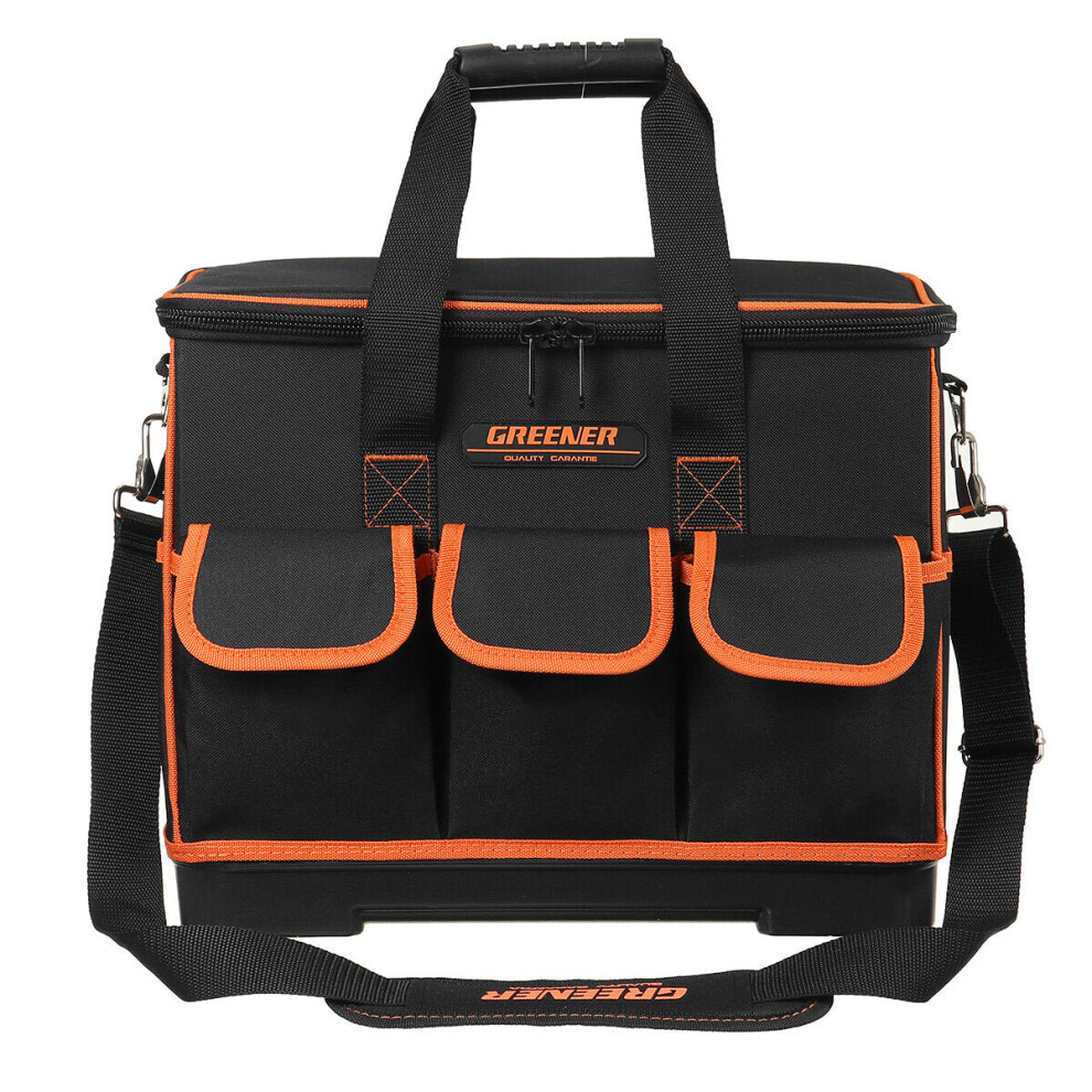 (18Inch) 13-20" Heavy Duty Electrician Tool Bags Tool Storage With Handle + Shoulder Strap 1138392190920