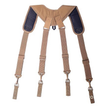 Tactical-suspenders X Type Tactics Braces Practical Adjustable Equipage W/ Keychain Tactical-belt Harness For Duty Belt