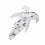 Outdoor Stainless Steel Folding Grappling Gravity Hooks Climbing Claw Camping 2
