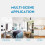 Installation-free Folding Kitchen Racks Floor-to-ceiling Multi-layer Kitchen Storage Racks Movable Racks 9