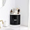 (Large) Creative Bathroom Corner Shelf Rack Kitchen Bathroom Double Door Storage Space Save 2