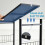 Installation-free Folding Kitchen Racks Floor-to-ceiling Multi-layer Kitchen Storage Racks Movable Racks 10