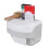 Free Punching Seamless Tissue Box Bathroom Kitchen Multi-function Drawer Suction Paper Towel Rack 3