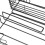 (White) 5 Tiers Fridge Hanging Rack Shelf Side Storage Spice Multi-Layer Side Holder 7