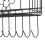 (White) 5 Tiers Fridge Hanging Rack Shelf Side Storage Spice Multi-Layer Side Holder 8