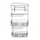 (White) 5 Tiers Fridge Hanging Rack Shelf Side Storage Spice Multi-Layer Side Holder 4
