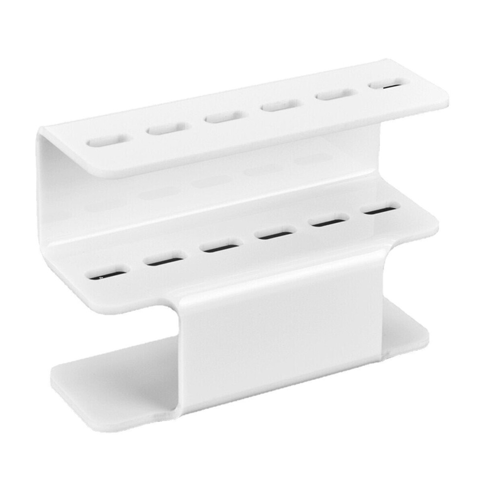 Gzuk White (White) 6 Holes Eyelash Extension Tweezers Stand Storage Baskets Holder Rack Makeup Tool
