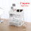 (2 Layers) Plastic Cosmetic Drawer Makeup Organizer Storage Box Container Holder Desktop with Drawer 9