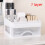 (2 Layers) Plastic Cosmetic Drawer Makeup Organizer Storage Box Container Holder Desktop with Drawer 10