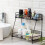 (41cm) Multifunctional Makeup Rack Storage Box Kitchen Dormitory With Multi-layer Book Desktop Racks 3
