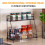 (41cm) Multifunctional Makeup Rack Storage Box Kitchen Dormitory With Multi-layer Book Desktop Racks 10