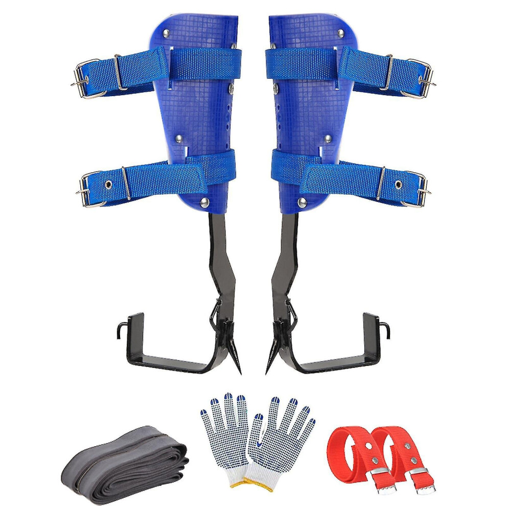 Vertical Tree Climbing Spike Set Climbing Spikes Kit With Adjustable Straps For Hunting Observation Indoor Climbing Sports