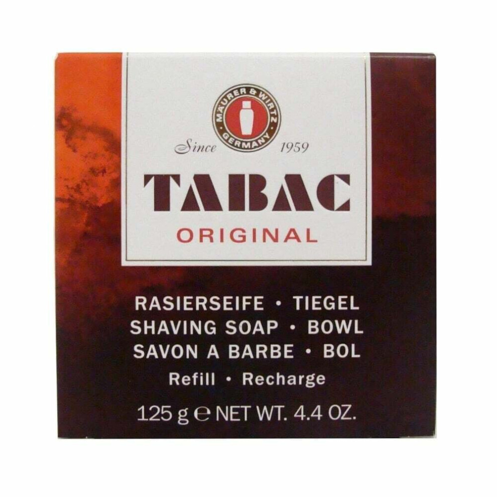 Maurer & Wirtz Lavender Tabac Original By For Men Shaving Soap Bowl Refill, 4.4-Ounces