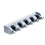 (Black) Multi-functional Punch Wall Mount Hook Receive Frame 5