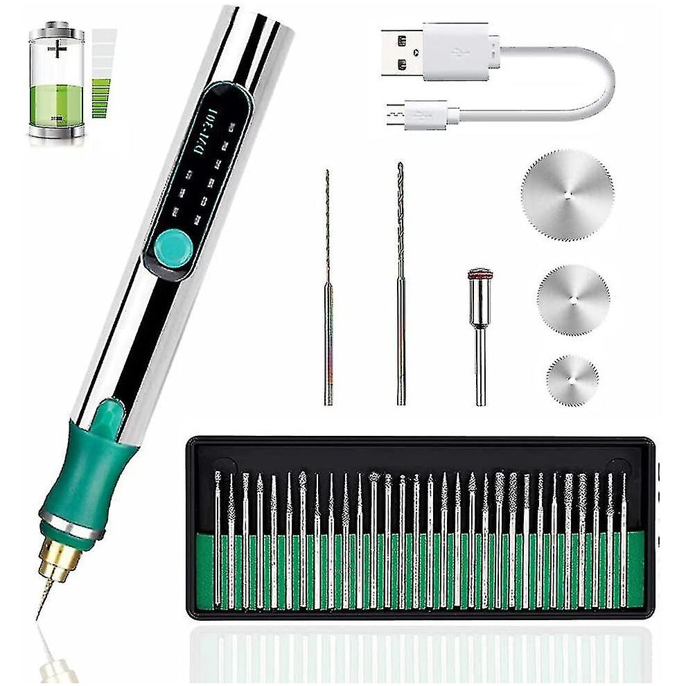 Mini Electric Engraver Etching Pen Cordless Rotary Tool 9468842193235