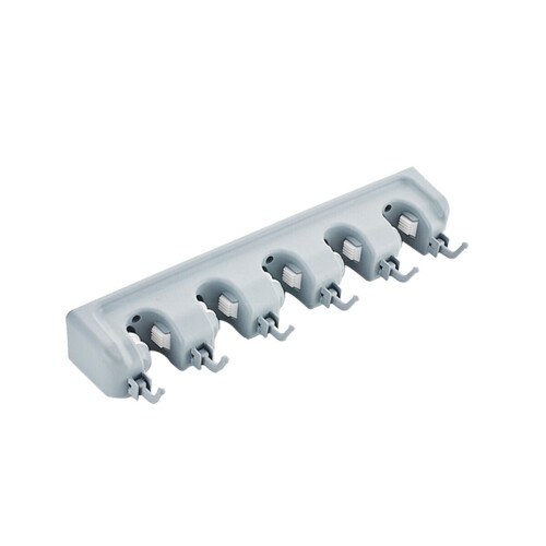 (Black) Multi-functional Punch Wall Mount Hook Receive Frame 1