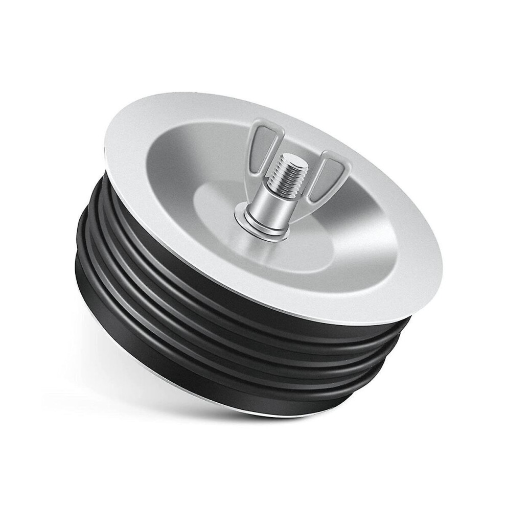 4in Steel Mechanical Test Plug,sturdy Sewer Cleanout Cap With Galvanized Screw And Wing Nut Fit For