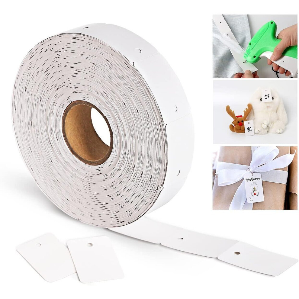 Tags Price Labels With Hole For Jewellery Clothing Display White
