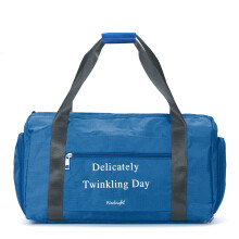 (Navy Blue, S) Shoulder Bags For Fitness Training Sport Dry Wet Separation Gym Handbag Outdoor Travel
