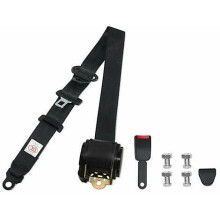 YSDSY Ceinture De Sécurité Universelle Rétractable à 3 Points 1 Pièces Pour Voitures De Bus, Noir Et - Refurbished