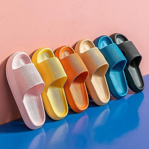 Summer Slides Slippers Platform Beach Sandals Unisex Slippers Quick Drying 2