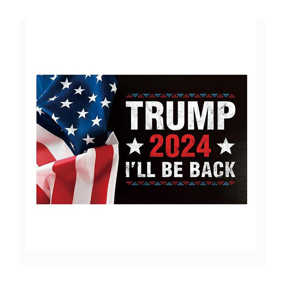 Custom 2024 Donald Trump Election Flag 90cmx150cm Make America Great Again Banner For President Usa Trump Supporters