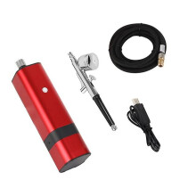 Best quality new arrival tm80s airbrush compressor kit auto start stop mini portable cordless personal pump