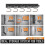 Metal Garden Tool Organizer Garage Wall Organizer For Rake.yt 3