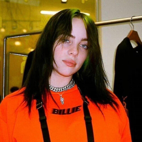 Billie Eilish Women Necklaces Silver Pendant,charms 2