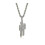 Billie Eilish Women Necklaces Silver Pendant,charms 4