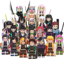 24PCS/Set Demon Slayer Series Children's Toy Fit Lego