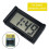 Refurbished Self-adhesive Lcd Digital Display Car Clock Dashboard 1